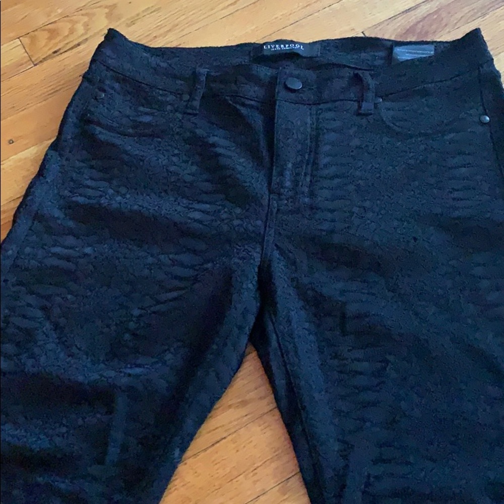 Stitch Fix! Black skinny pants..textured